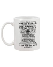 Viking Husband I Love You More Mug back