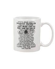 Viking Husband I Love You More Mug front