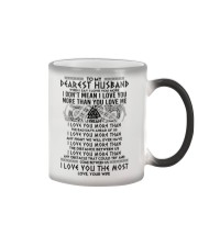 Viking Husband I Love You More Color Changing Mug thumbnail