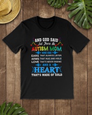 heart made of gold autism mom Classic T-Shirt lifestyle-mens-crewneck-front-18