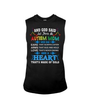 heart made of gold autism mom Sleeveless Tee thumbnail