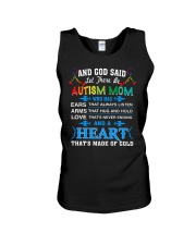 heart made of gold autism mom Unisex Tank thumbnail