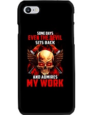 FIREFIGHTER IS MY WORK SHIRT Phone Case thumbnail