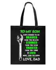 MECHANIC SON Tote Bag thumbnail