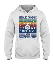 demand evidence - vintage science Hooded Sweatshirt tile