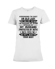 Protected by both Premium Fit Ladies Tee tile
