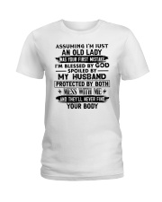Protected by both Ladies T-Shirt thumbnail