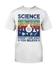 science - vintage Classic T-Shirt front