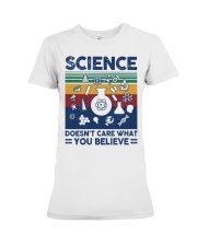science - vintage Premium Fit Ladies Tee tile