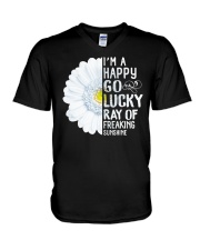 Grandkids V-Neck T-Shirt tile