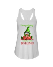 never underestimate woman Ladies Flowy Tank tile