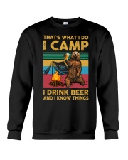 Camp and Beer Crewneck Sweatshirt tile