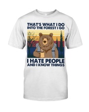 into the forest Premium Fit Mens Tee tile