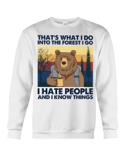 into the forest Crewneck Sweatshirt tile