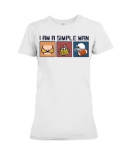 football Premium Fit Ladies Tee tile