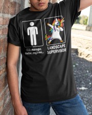 Landscape Supervisor Classic T-Shirt apparel-classic-tshirt-lifestyle-27