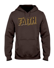 Keeping the Faith - Brown Font Hooded Sweatshirt thumbnail