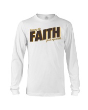 Keeping the Faith - Brown Font Long Sleeve Tee thumbnail