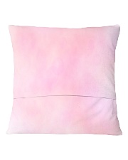 Personalized Pillow Gift to Daughter Square Pillowcase back