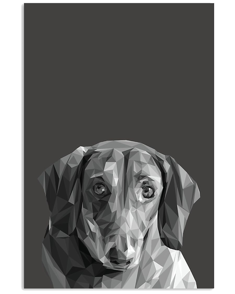 Dachshund Dog Portrait Print 11x17 Poster