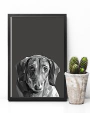 Dachshund Dog Portrait Print 11x17 Poster lifestyle-poster-8