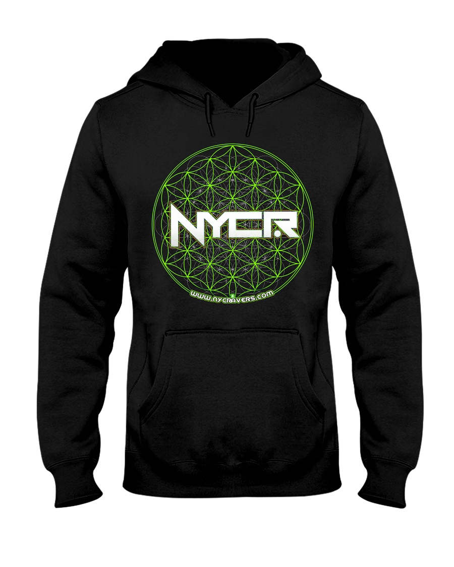 Limited Edition Flower of NYCR Green Hoodie Hooded Sweatshirt