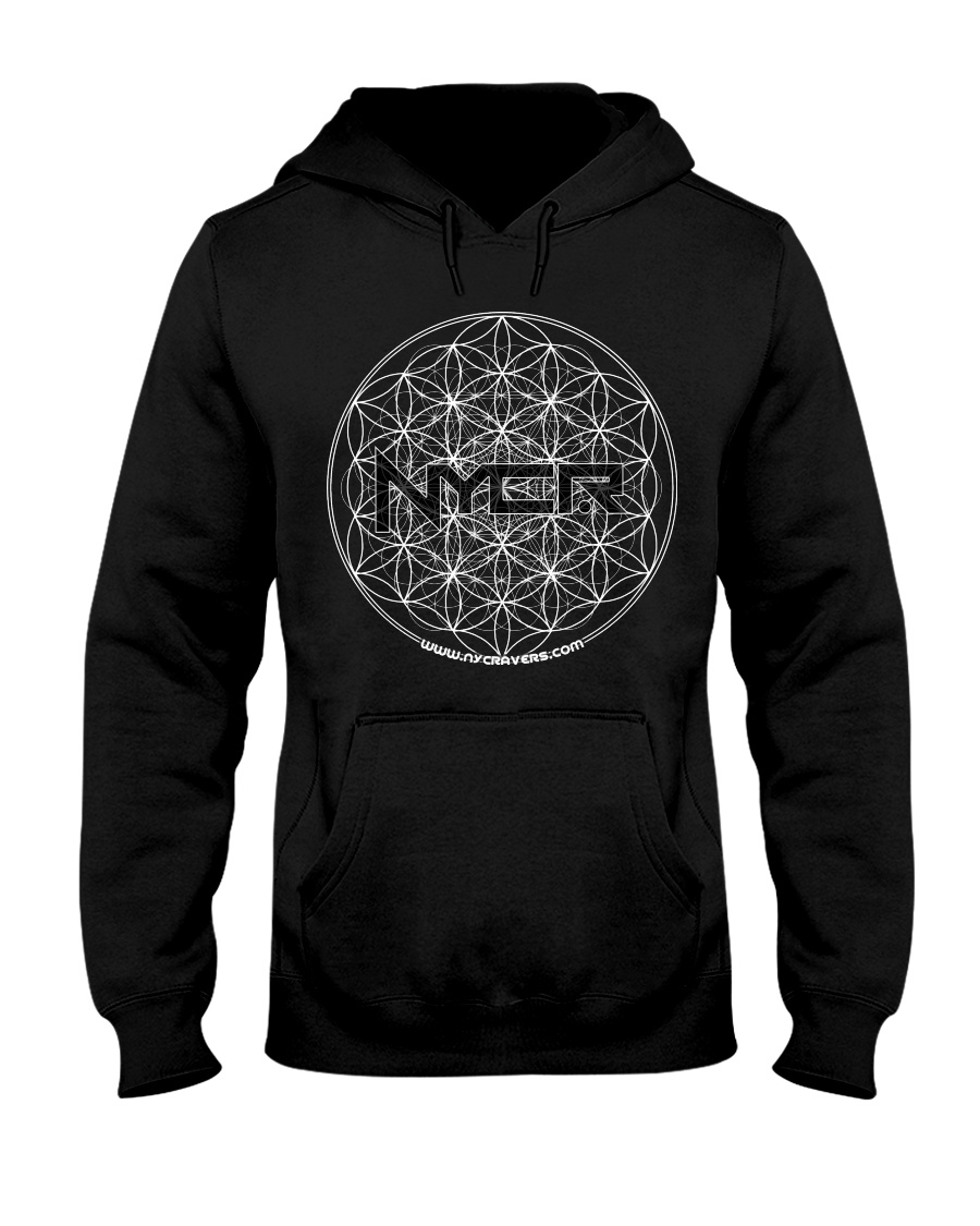 NYCRavers Flower of Life Hoodie Hooded Sweatshirt