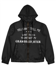 YOURE NOT MY GRANDDAUGHTER Women's All Over Print Full Zip Hoodie tile