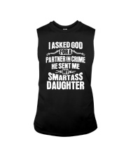 I ASKED GOD Sleeveless Tee tile