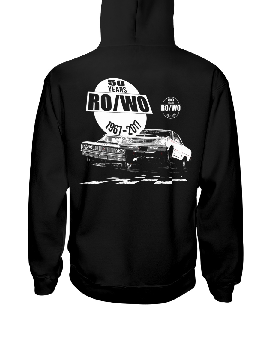 50 Years RO-WO Factory Race Cars Hooded Sweatshirt