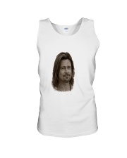 brad visage pitt Unisex Tank thumbnail