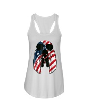 Bloodhound American Flag Pattern T Shirt Women Men Ladies Flowy Tank thumbnail