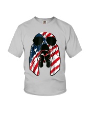 Bloodhound American Flag Pattern T Shirt Women Men Youth T-Shirt thumbnail