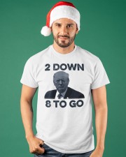 Donald Trump 2 Down 8 to Go Shirt Classic T-Shirt apparel-classic-tshirt-lifestyle-front-84