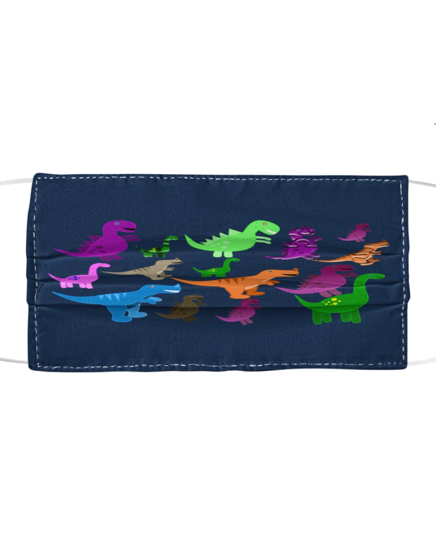 dinosaurs masks Cloth face mask