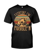 Every Day I'm Puggle'n T Shirt Premium Fit Mens Tee thumbnail