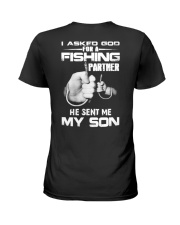 My Son - My Fishing Partner Ladies T-Shirt thumbnail