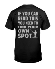 Fishing own spot Classic T-Shirt back