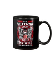 I am a Veteran - I fear God and My Wife Mug thumbnail