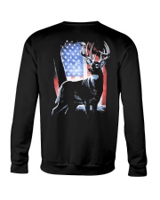 I Live Hunting - Usa Crewneck Sweatshirt thumbnail