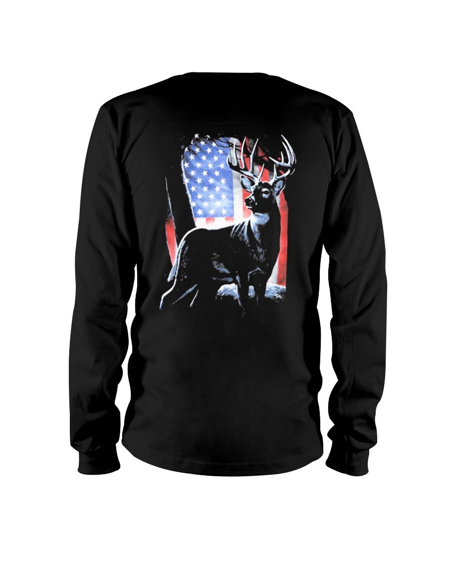 I Live Hunting - Usa Long Sleeve Tee