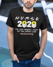 Nurse 2020 On The Frontline Classic T-Shirt apparel-classic-tshirt-lifestyle-front-45