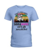 Vintage Dont Mess With Momasaurus Youll Get Jurass Ladies T-Shirt thumbnail