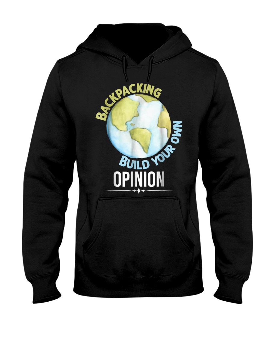 Backpacking T Shirt Gift Idea For Men Woman Love T Hooded Sweatshirt