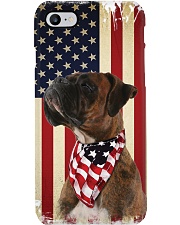 Boxer smile flag Phone Case tile