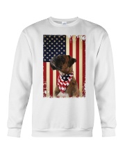 Boxer smile flag Crewneck Sweatshirt tile