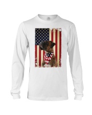 Boxer smile flag Long Sleeve Tee tile