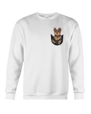 Yorkshire Terrier In Pocket Crewneck Sweatshirt tile