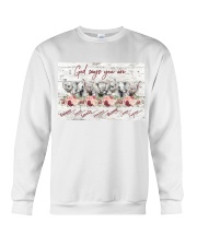 Elephant God Say You Are - Gift For Animal Lovers Crewneck Sweatshirt tile