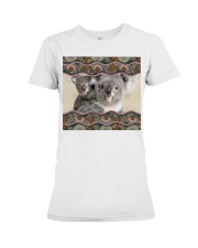 Koala Boho Pattern Premium Fit Ladies Tee tile